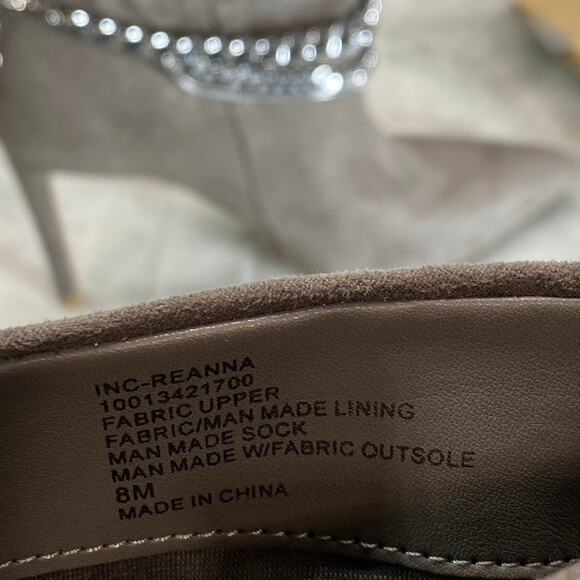 INC INTERNATIONAL CONCEPTS Women's Taupe Micro Reanna Pointed-Toe Stiletto READ - Picture 10 of 10